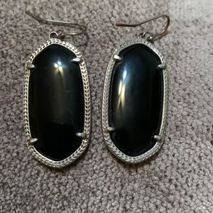 Black Kendra Scott Silver